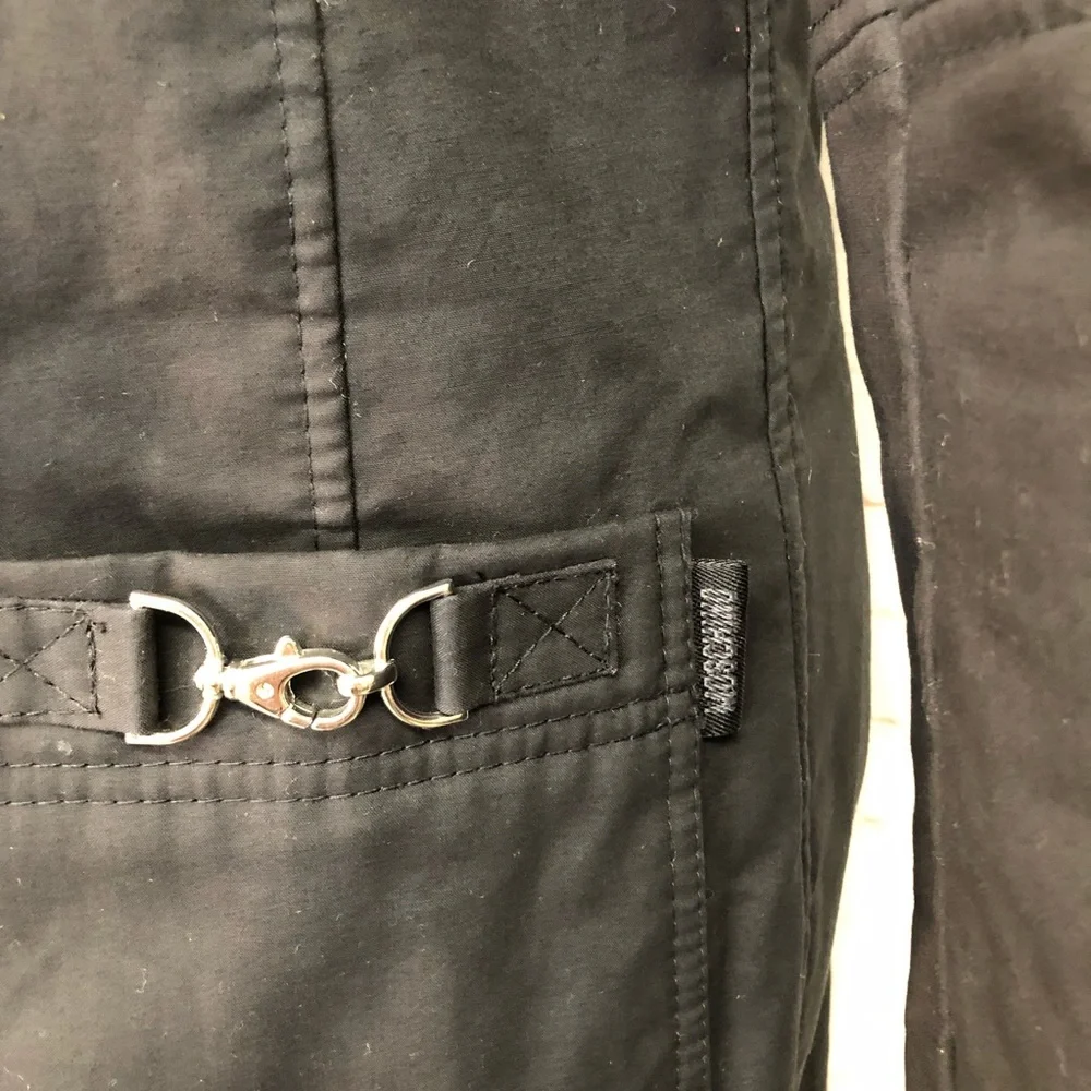 COPY - MOSCHINO Jeans Black Coat W/ Latch Detail - Picture 3 of 6